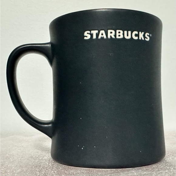 Starbucks Orange Mermaid Etched Design Collectible Coffee Mug Set of Two - Picture 9 of 10